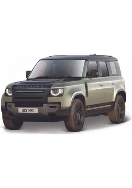 Bburago 1/24 A Land Rover Defender 2022 Kız Erkek Çocuk Oyuncak Eğitici Oyuncaklar
