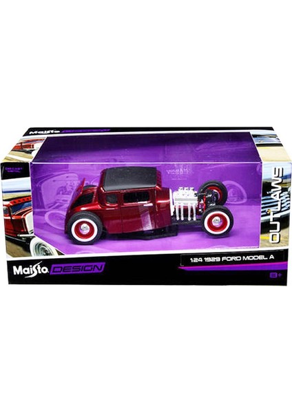 1:24 Maisto Ford 1929 Pro Rodz Model Araba Kız Erkek Çocuk Oyuncak Eğitici Oyuncaklar fiyatları