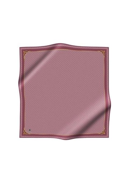 Tivil Ipek Eşarp 60960 - 14 - 0020 - 0003 Gül Kurusu Monogram Desen fiyatları