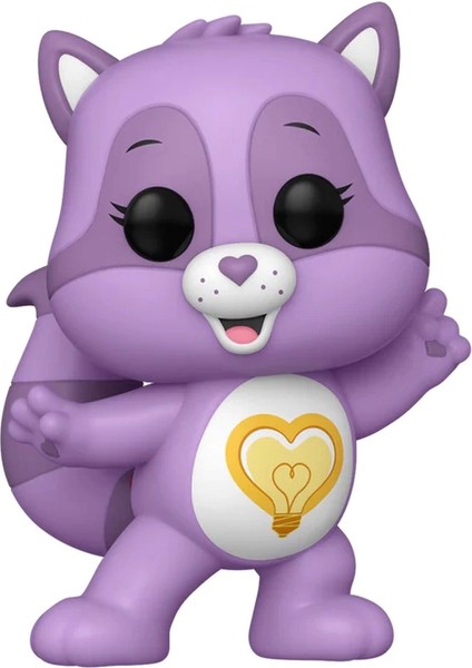 Funko Pop Animation: Care Bears - Bright Heart Raccoon Kız Erkek Çocuk Oyuncak Eğitici Oyuncaklar