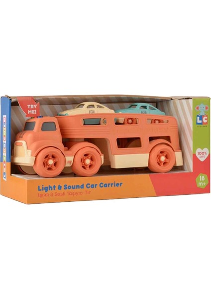 Lc Sesli ve Işıklı Taşıyıcı Tır 3 Parça - 1ADET Stokta Olan Gönderilir Kız Erkek Çocuk Oyuncak Eğiti modelleri