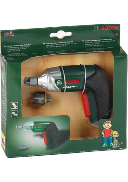 Bosch Ixolino Oyuncak Akülü Tornavida Kız Erkek Çocuk Oyuncak Eğitici Oyuncaklar