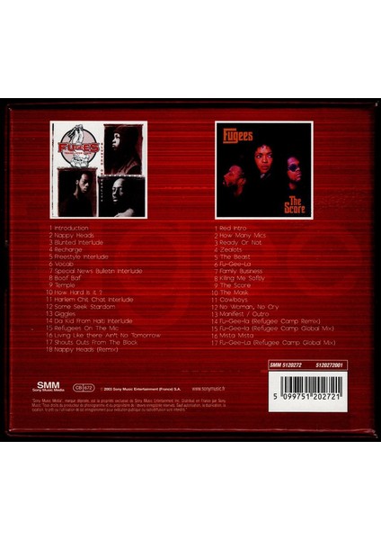 Fugees – Blunted On Reality / The Score-2cd fiyatları