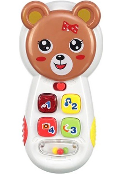 Işıklı Müzikli Aktivite Telefonu - ZEY2023 Kız Erkek Çocuk Oyuncak Eğitici Oyuncaklar fırsatları