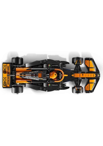 LEGO Speed Champions Mclaren F1 Team MCL38 Yarış Arabası Kız Erkek Çocuk Oyuncak Eğitici Oyuncaklar fırsatları