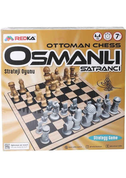 RD5327 Osmanlı Satrancı Kız Erkek Çocuk Oyuncak Eğitici Oyuncaklar