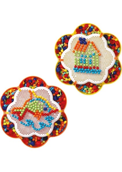 01144 Fen Toys - Çivi Oyunu / In-My-Mind Ped Game 260 Parça / +3 Yaş Kız Erkek Çocuk Oyuncak Eğitici modelleri