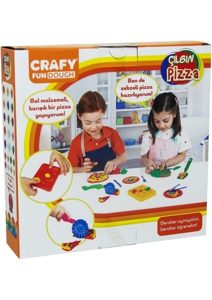 Fun Dough Çılgın Pizza Oyun Hamuru Seti 200 gr Kız Erkek Çocuk Oyuncak Eğitici Oyuncaklar fiyatları