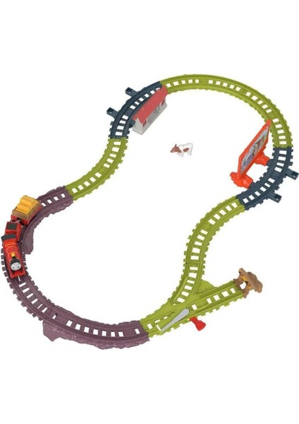 HGY82 Thomas ve Arkadaşları - Tren Seti (Sür-Bırak) Kız Erkek Çocuk Oyuncak Eğitici Oyuncaklar indirimleri