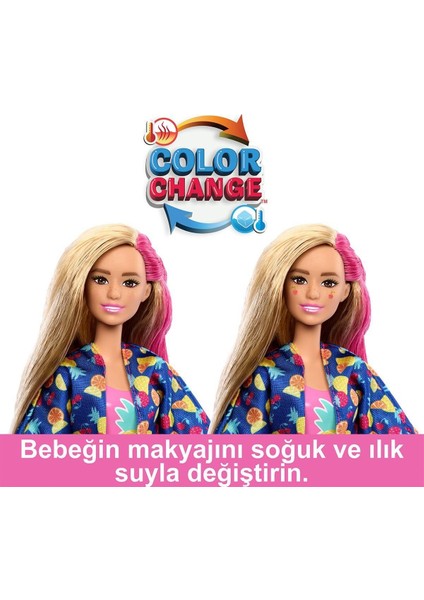 HRK57 Barbie Pop Reveal Sürprizli Bardak Oyun Seti Kız Erkek Çocuk Oyuncak Eğitici Oyuncaklar