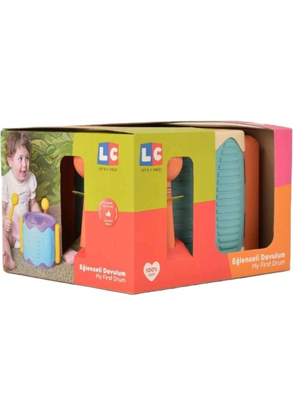 Lc Eğlenceli Davulum Kız Erkek Çocuk Oyuncak Eğitici Oyuncaklar