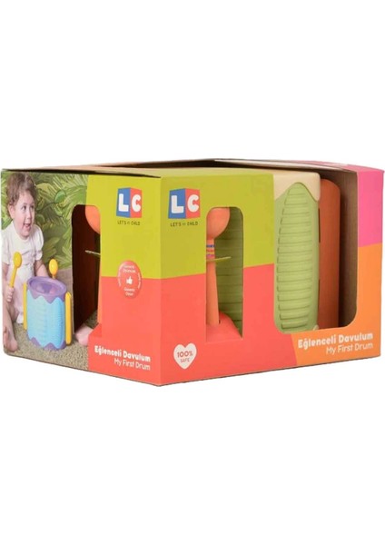 Lc Eğlenceli Davulum Kız Erkek Çocuk Oyuncak Eğitici Oyuncaklar