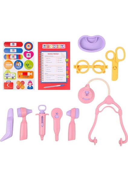 Lc Taşıma Çantalı Doktor Seti Kız Erkek Çocuk Oyuncak Eğitici Oyuncaklar modelleri