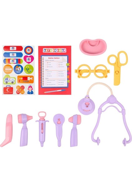 Lc Taşıma Çantalı Doktor Seti Kız Erkek Çocuk Oyuncak Eğitici Oyuncaklar fırsatları