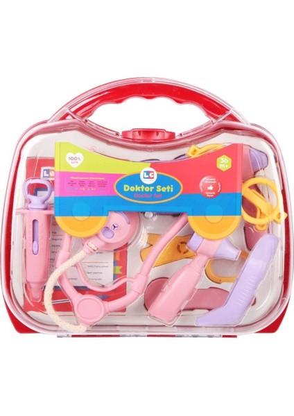 Lc Taşıma Çantalı Doktor Seti Kız Erkek Çocuk Oyuncak Eğitici Oyuncaklar