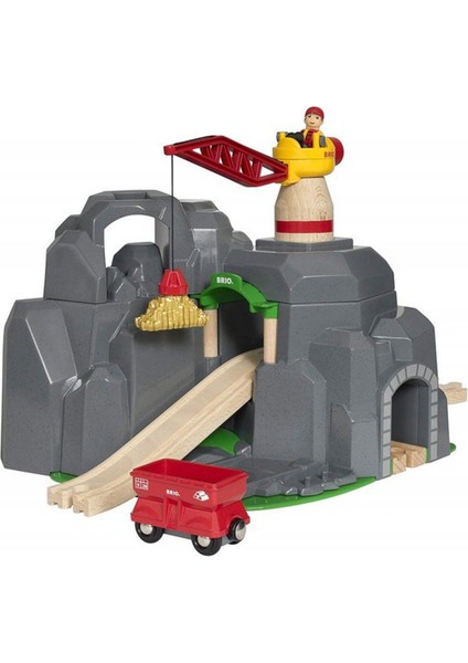 Brio Vinç ve Tünel Kız Erkek Çocuk Oyuncak Eğitici Oyuncaklar