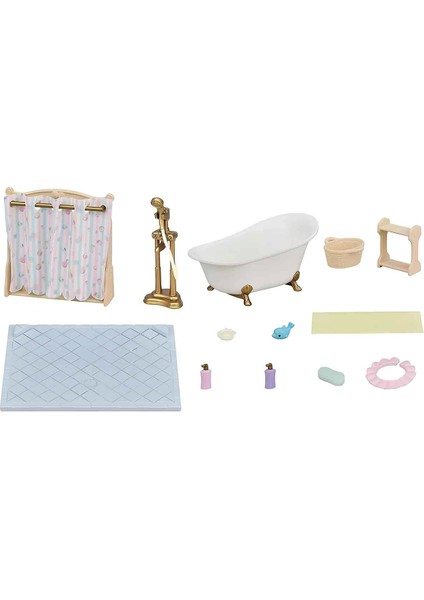 Sylvanian Families Banyo ve Duş Seti 5739 Kız Erkek Çocuk Oyuncak Eğitici Oyuncaklar fiyatları