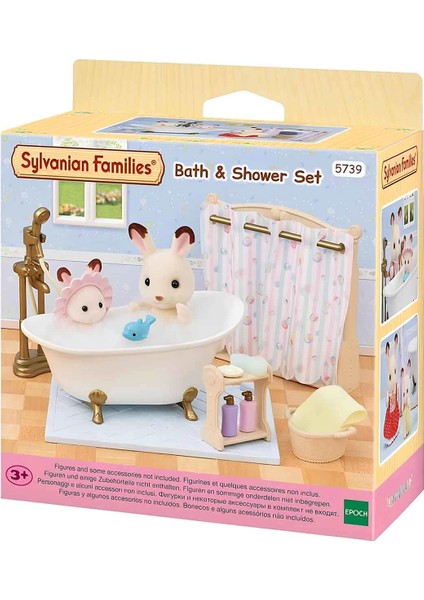 Sylvanian Families Banyo ve Duş Seti 5739 Kız Erkek Çocuk Oyuncak Eğitici Oyuncaklar indirimleri