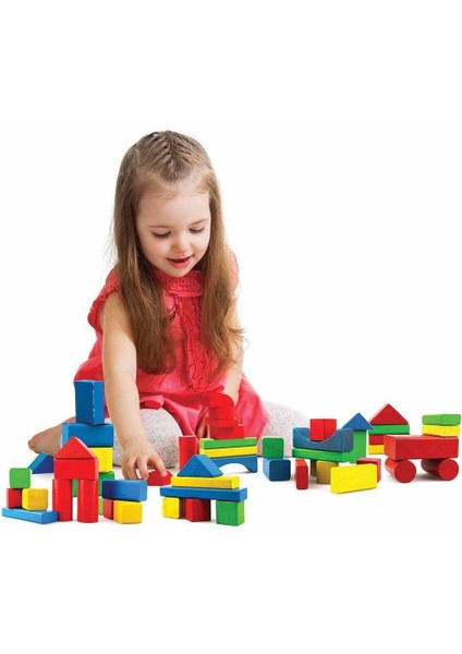 KID-1003 Chiva, Ahşap Bloklar 80 Parça Kız Erkek Çocuk Oyuncak Eğitici Oyuncaklar fiyatları