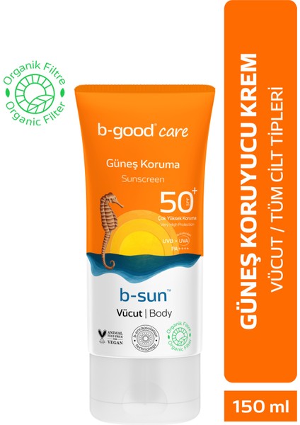 Care Güneş Kremi Vücut SPF50+ 150 ml