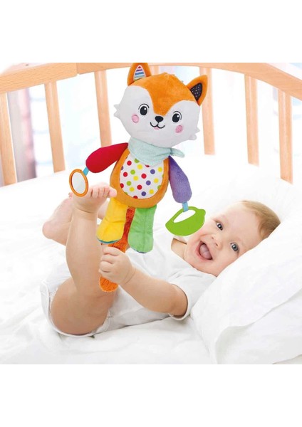 Aktiviteli Peluş Tilki Kız Erkek Çocuk Oyuncak Eğitici Oyuncaklar fiyatları