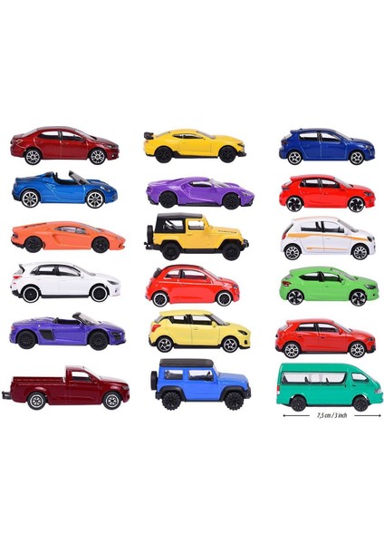 212053051 Street Cars 1:64 - 1ADET Stokta Olan Gönderilir Kız Erkek Çocuk Oyuncak Eğitici Oyuncaklar