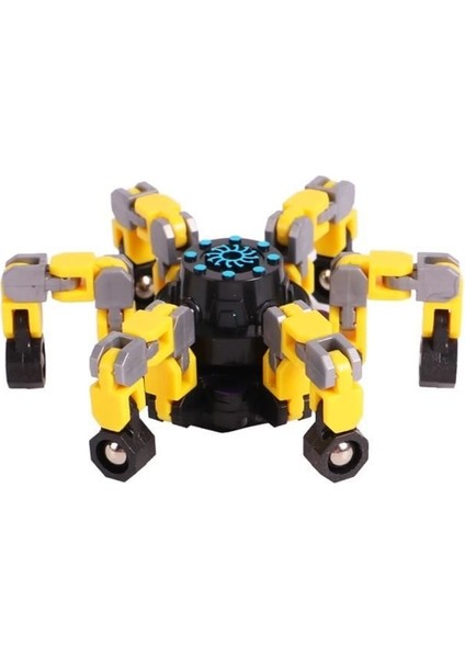 Robota Dönüşen Sarı Stres Çarkı Kız Erkek Çocuk Oyuncak Eğitici Oyuncaklar modelleri