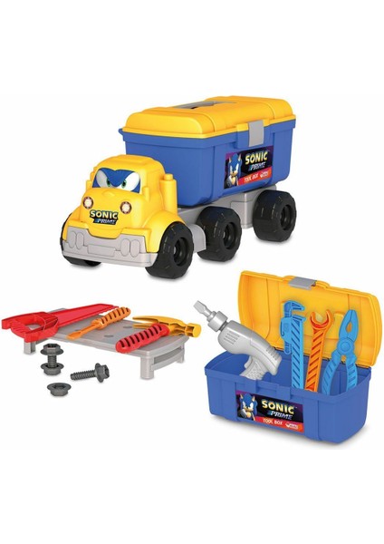 03833 Sonic Tamir Set Tır Kız Erkek Çocuk Oyuncak Eğitici Oyuncaklar fiyatları