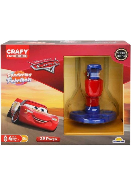 Cars Dondurma Fabrikası Oyun Hamuru Seti 200 gr 29 Parça Kız Erkek Çocuk Oyuncak Eğitici Oyuncaklar fiyatları
