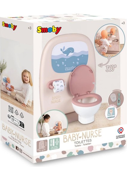 Smoby Baby Nurse Tuvalet ve Lavabo Seti 220380 Kız Erkek Çocuk Oyuncak Eğitici Oyuncaklar modelleri