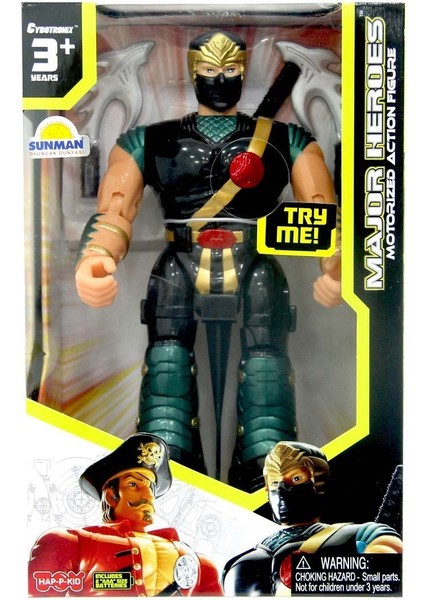 Sunman Robot Major Heroes - Treasure Hunter - Ninja Kız Erkek Çocuk Oyuncak Eğitici Oyuncaklar indirimleri