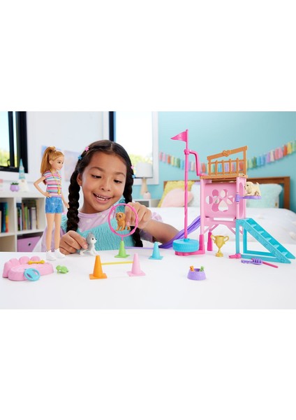 HRM10 Stacienin Köpekçik Oyun Parkı - Barbie And Stacie To The Rescue Kız Erkek Çocuk Oyuncak Eğitic indirimleri