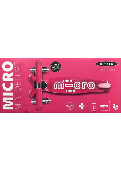 Micro Mini Deluxe LED 3 Tekerlekli Scooter Pink Kız Erkek Çocuk Oyuncak Eğitici Oyuncaklar indirimleri