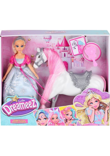 81047 Dreameez Prenses Bebek ve Atı Kız Erkek Çocuk Oyuncak Eğitici Oyuncaklar