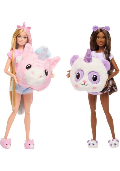 HRY15 Barbie Cutie Reveal Pijama Partisi Ikili Set Kız Erkek Çocuk Oyuncak Eğitici Oyuncaklar modelleri