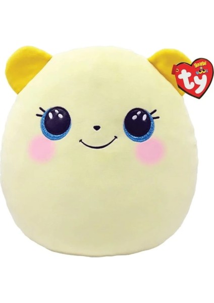 Ty Squishy Beanies Yastık Sarı Ayı Buttercup 26CM Kız Erkek Çocuk Oyuncak Eğitici Oyuncaklar