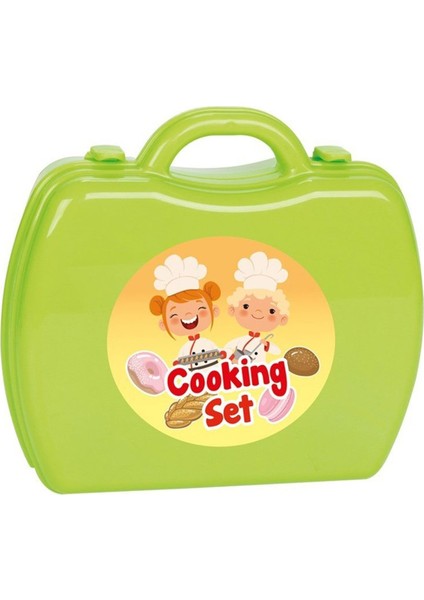 Aksesuarlı Çantalı Mutfak Seti 39 Parça Kız Erkek Çocuk Oyuncak Eğitici Oyuncaklar fiyatları