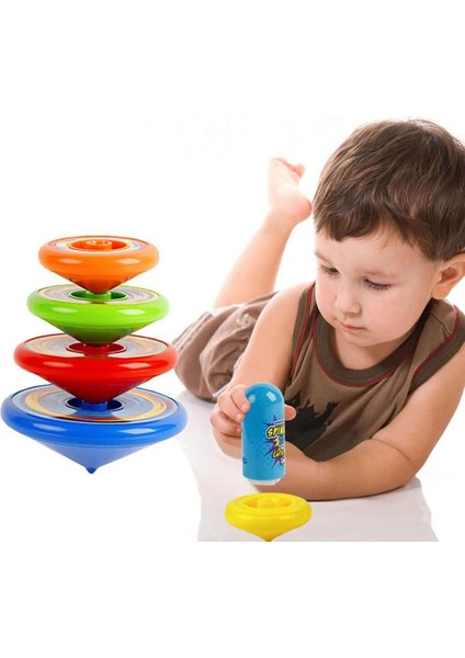 5142 Sun-Rst- Renkli Topaç Set Kız Erkek Çocuk Oyuncak Eğitici Oyuncaklar fırsatları