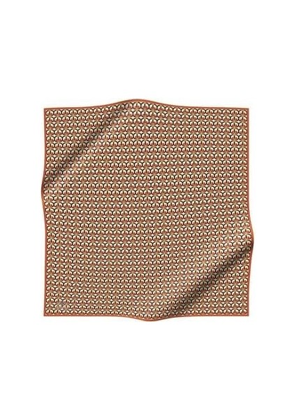 Tivil Ipek Eşarp 60779 - 12 - 0014 Turuncu Soyut Desen fiyatları