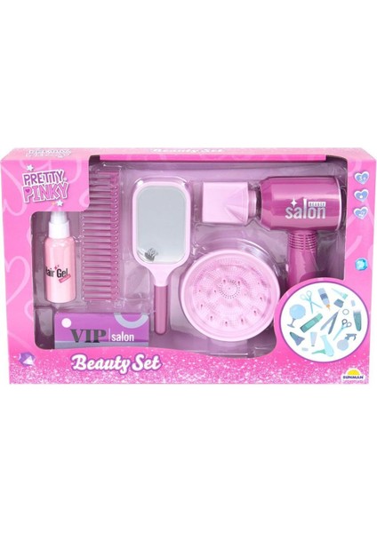 4377 Sesli ve Işıklı Saç Tasarımı Güzellik Seti Kız Erkek Çocuk Oyuncak Eğitici Oyuncaklar