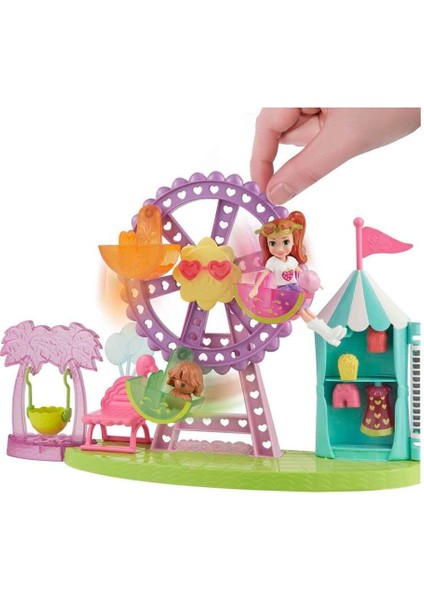HWP25 Polly Pocket Meyve Karnavalı Oyun Seti Kız Erkek Çocuk Oyuncak Eğitici Oyuncaklar fırsatları