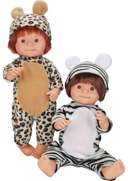 Bebelou Kostüm Partisi Bebeği 40CM Kız Erkek Çocuk Oyuncak Eğitici Oyuncaklar
