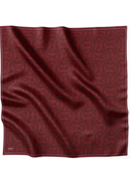Tivil Saf Ipek Eşarp 4221 - 03 Bordo Soyut Desen fiyatları