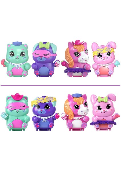 JCR39 Polly Pocket Midilliyle Rodeo Heyecanı Mikro Oyun Seti Kız Erkek Çocuk Oyuncak Eğitici Oyuncak indirimleri