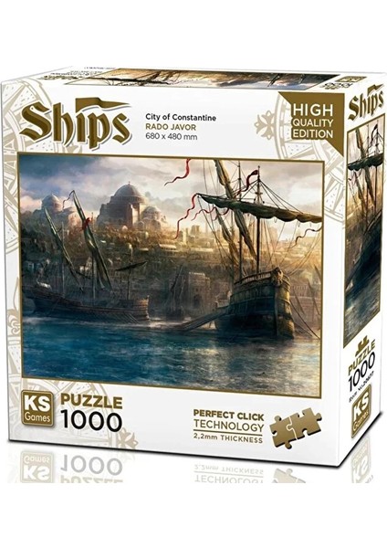 Ks Games Once Open A Time In Istanbul Puzzle 1000 Parça 20677 Kız Erkek Çocuk Oyuncak Eğitici Oyunca
