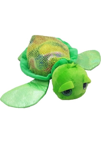 62551 35CM Iri Gözlü Karetta Kaplumbağa Peluş -1ADET Fiyatıdır Kız Erkek Çocuk Oyuncak Eğitici Oyunc