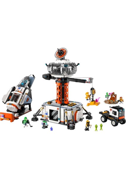LEGO City Uzay Üssü ve Roket Fırlatma Rampası 60434 Kız Erkek Çocuk Oyuncak Eğitici Oyuncaklar