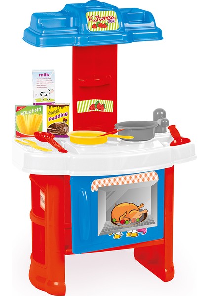 Dolu Şefin Mutfak Seti Kız Erkek Çocuk Oyuncak Eğitici Oyuncaklar
