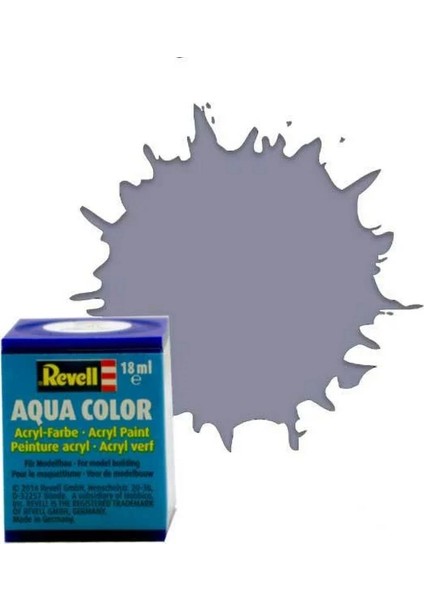 Aqua Color Grey - Mat Usaf Boya- 18 ml Kız Erkek Çocuk Oyuncak Eğitici Oyuncaklar