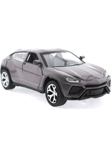 Çek Bırak Lamborghini Benzeri Simli Kahve Metal Araba Kız Erkek Çocuk Oyuncak Eğitici Oyuncaklar